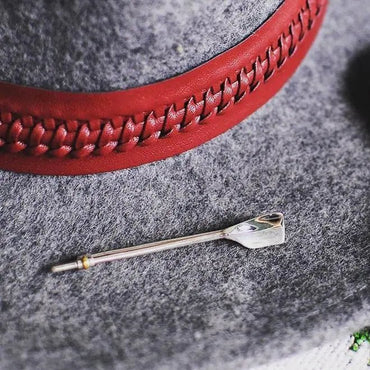 Rowing Cleaver Oar Brooch - Strokeside Designs rowing gifts - rowing jewellery