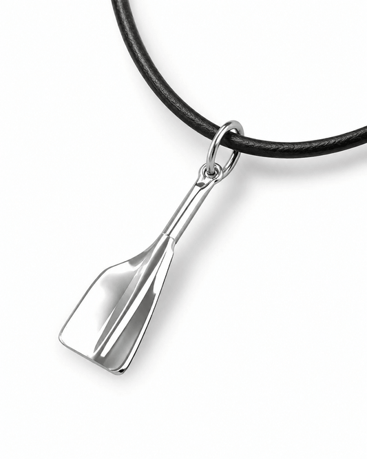 Mens Rowing Oar Blade Pendant - Strokeside Designs rowing gifts - rowing jewellery