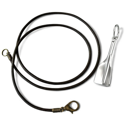 Rowing Oar Blade Pendant - Strokeside Designs rowing gifts - rowing jewellery