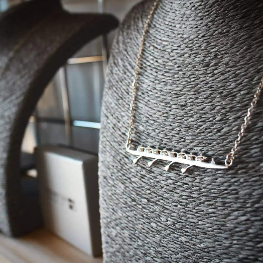 rowing jewellery rowing crew gifts rowing necklace
