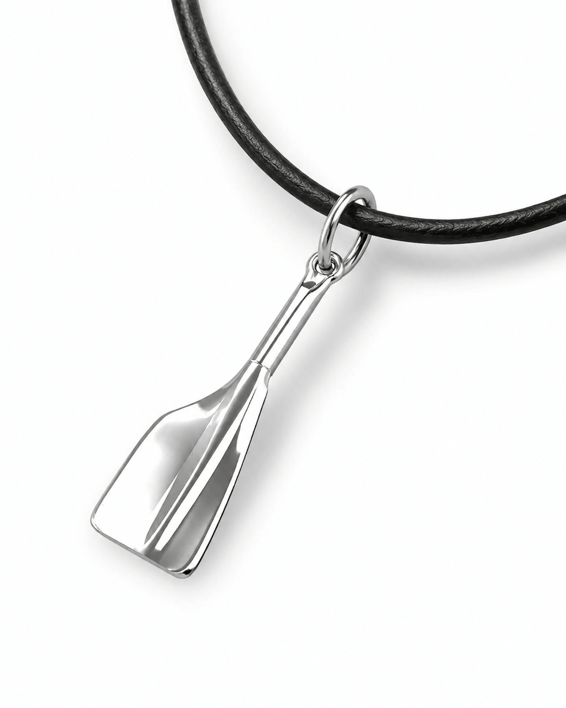Mens Rowing Oar Blade Pendant - Strokeside Designs rowing gifts - rowing jewellery