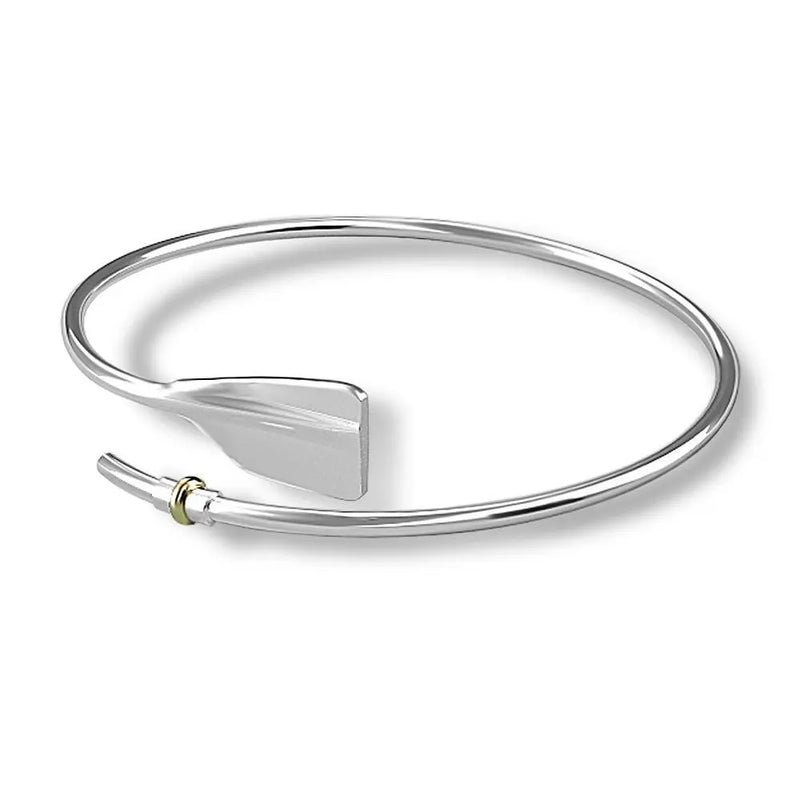 Rowing Bent Oar Bracelet - Strokeside Designs rowing gifts - rowing jewellery