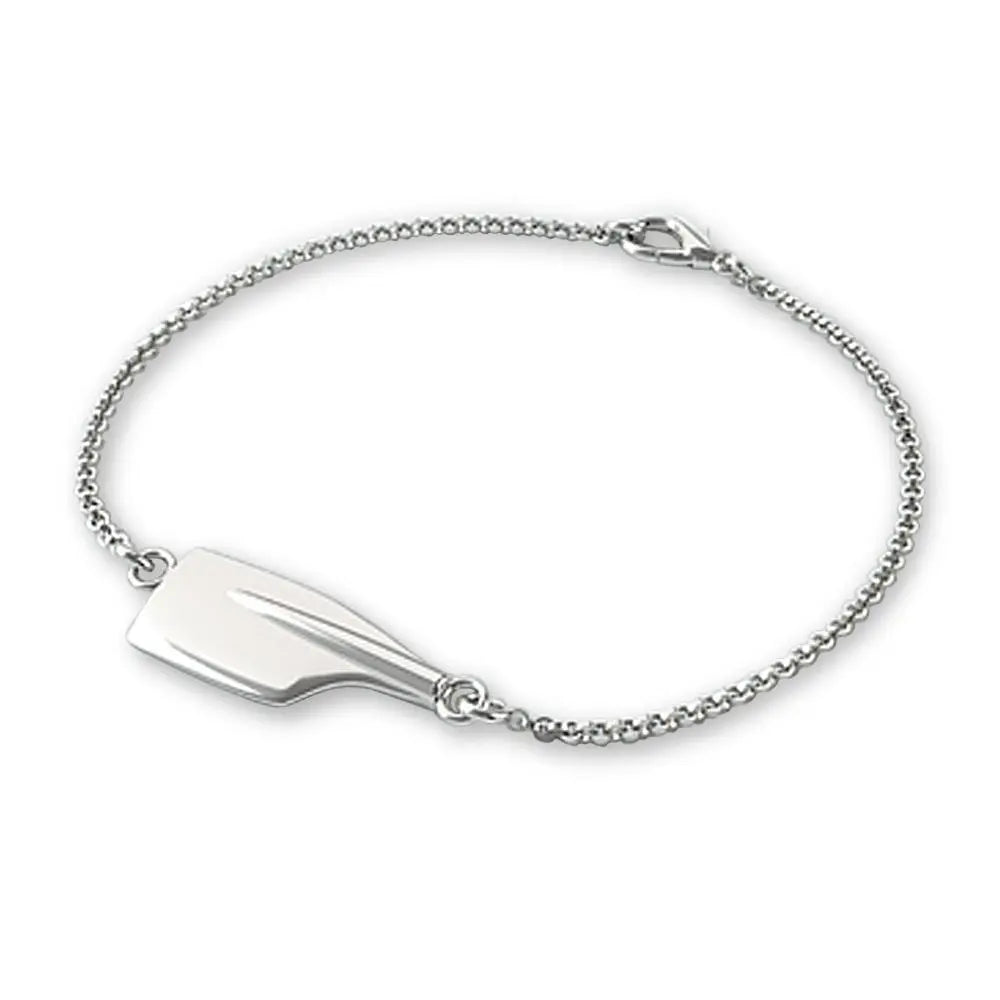 Rowing Chain Bracelet - Strokeside Designs rowing gifts - rowing jewellery
