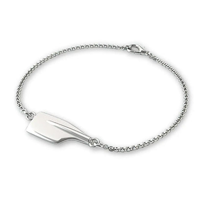 Rowing Chain Bracelet - Strokeside Designs rowing gifts - rowing jewellery