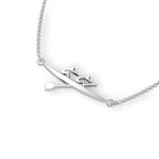 Rowing Pair Necklace