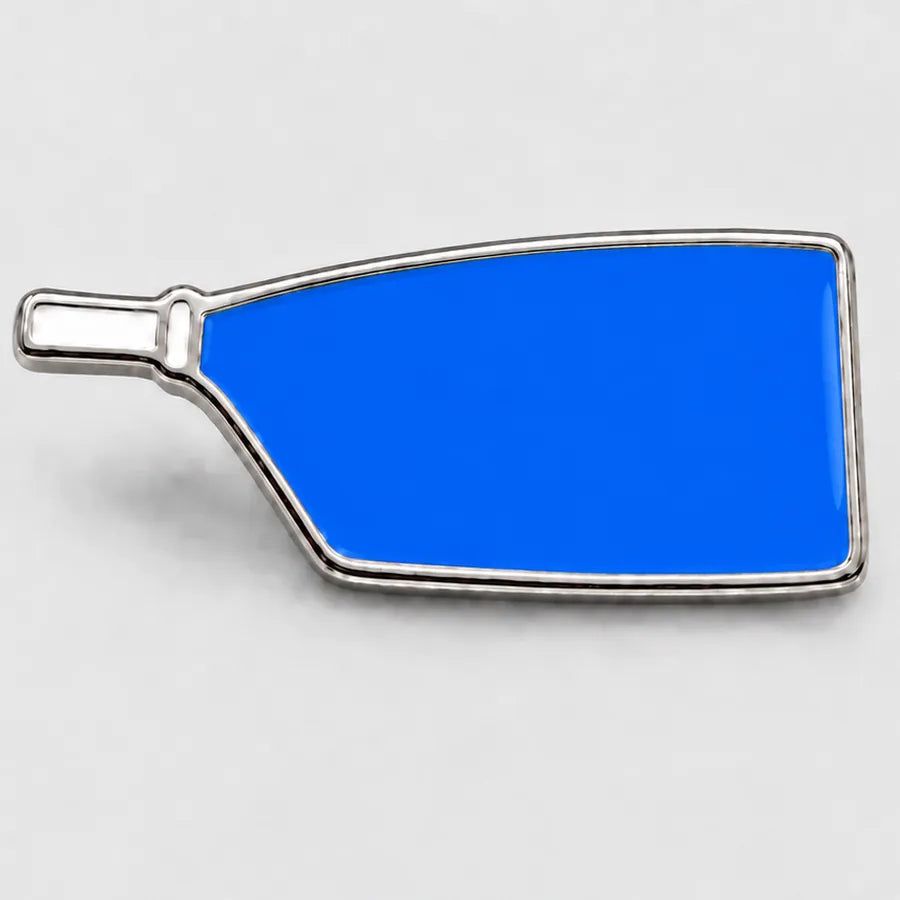 St Peter's Cambridge custom rowing blade pin