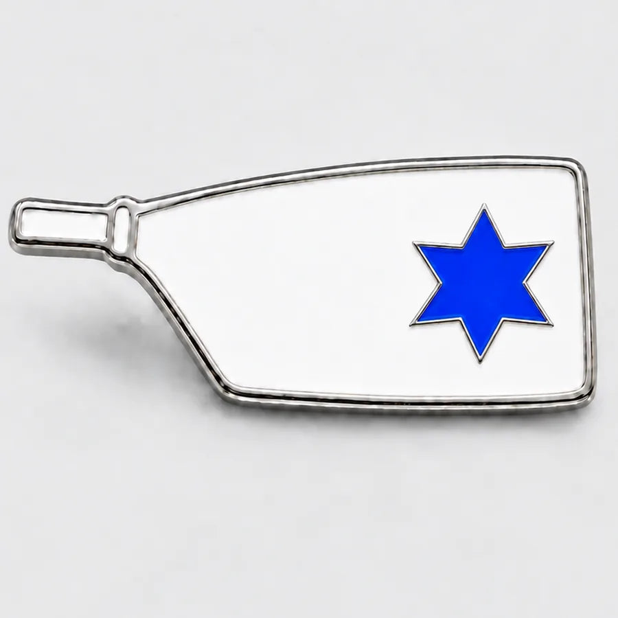 Star Boating Club custom rowing blade pin