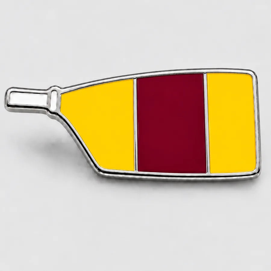 Tauranga Rowing Club custom rowing blade pin